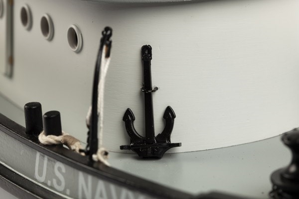 1:50 Hoga Pearl Harbor Tugboat - Skrog i tre