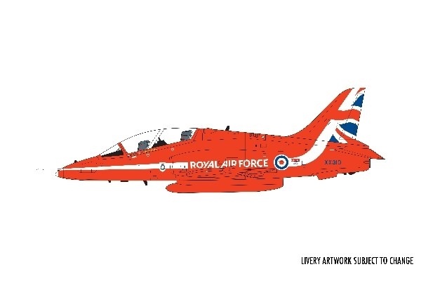 Airfix Lite nybegynnersett Red Arrows Hawk