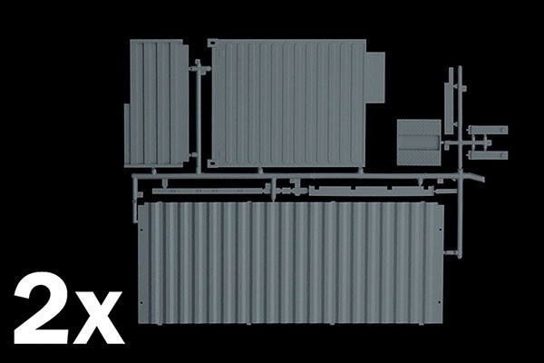 ITALERI 1:24 Shipping container 20ft