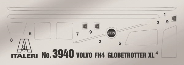 Italeri 1:24 Volvo FH4 Globetrotter XL
