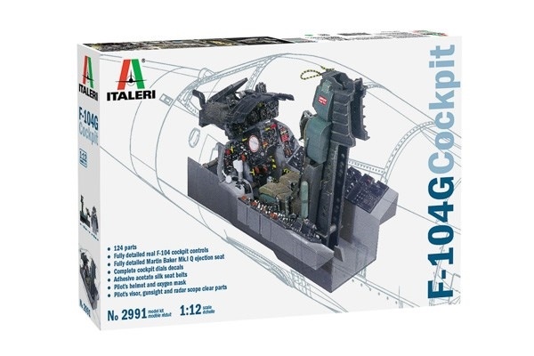 Italeri 1:12 F-104G Cockpit