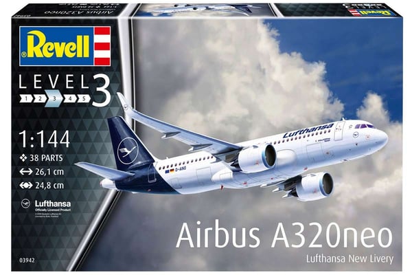 Revell Airbus A320 neo Lufthansa'Nye Li