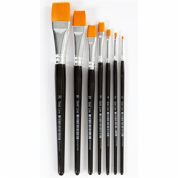 Colortime Gold Line Penslar platta