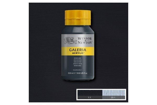 Galeria Akryl 500 ml Paynes Grå 465