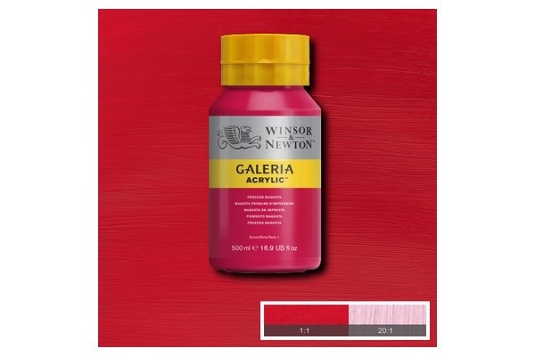 WINSOR Galeria Acrylic 500Ml Process Magenta 533