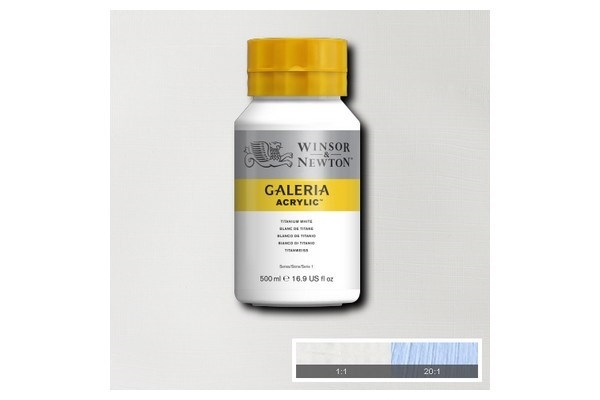 Galeria Akryl 500 ml titanhvit 644