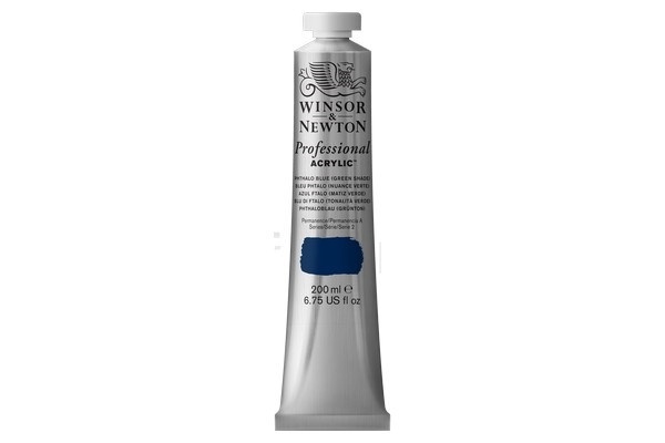 Prof Acrylic 200ML PHTHALO BLUE GREEN SHADE 515