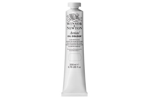 WINSOR Artists oil colour 200ml flake white 242
