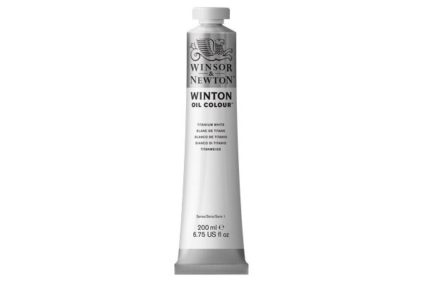 WINTON OLJE COL 200ML (40) TITANHVIT 644