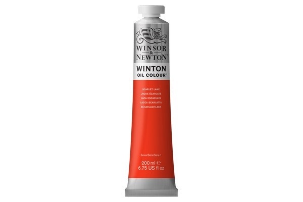 WINTON OIL COL 200 ml Scarlet lake (38) 603
