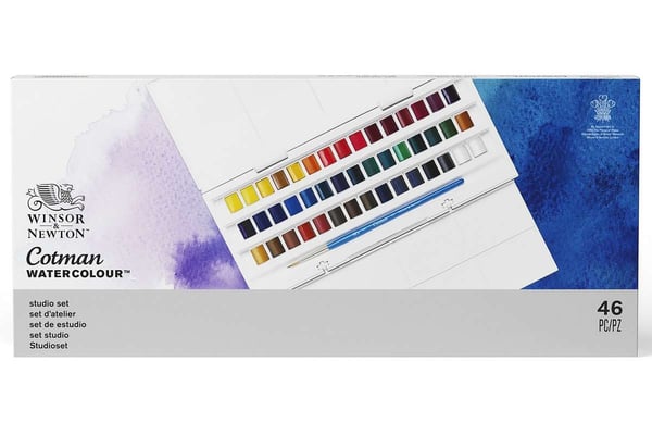 Cotman Water Colour 45x½-pan studio