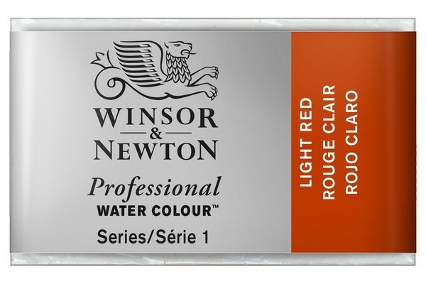 Prof Water Colour Pan/W Light Red 362