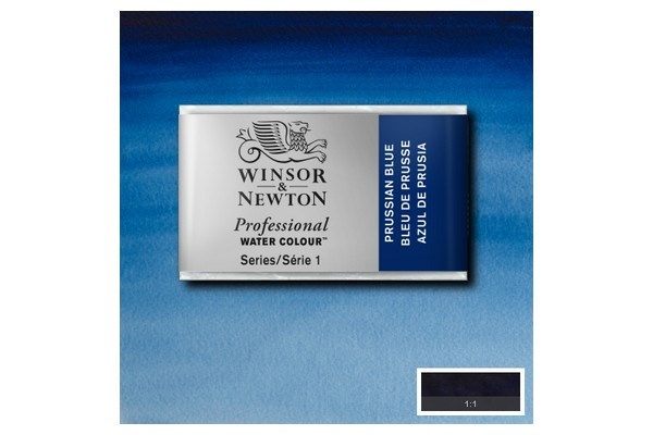 Prof Water Colour Pan/W Prussian Blue 538
