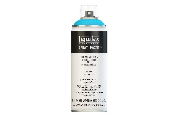 Liquitex Spraymaling 400ml Cerulean Blue Hue 6 6470