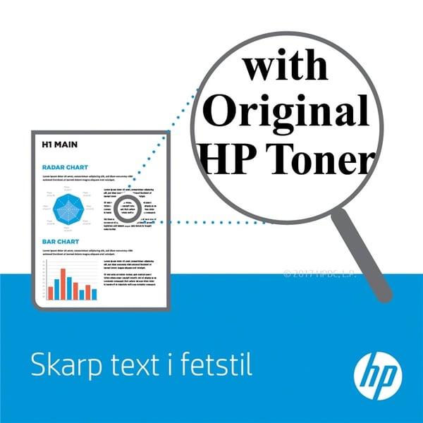 HP 410A Tonerkassett 1 styck Original Cyan