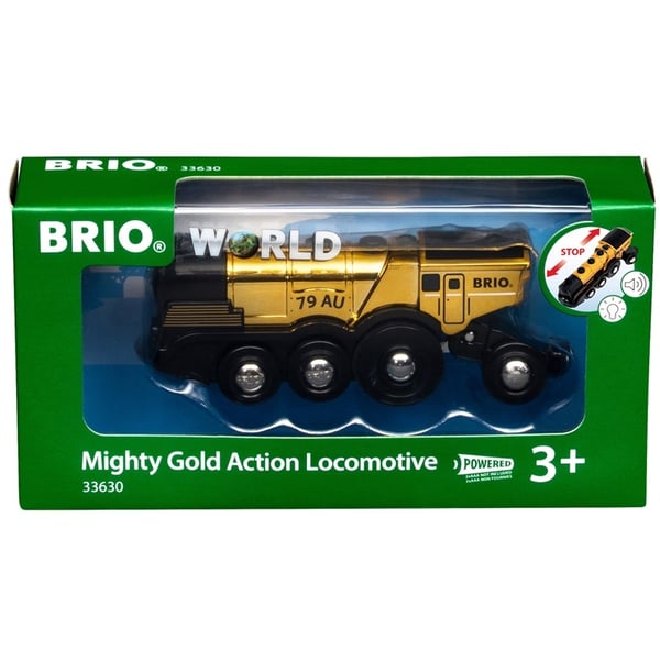 Brio 33630 Mighty Gold Action-lokomotiv