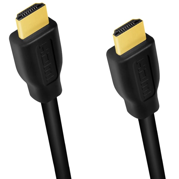 LogiLink HDMI-kabel HDMI 2.0 4K/60Hz 1m Svart