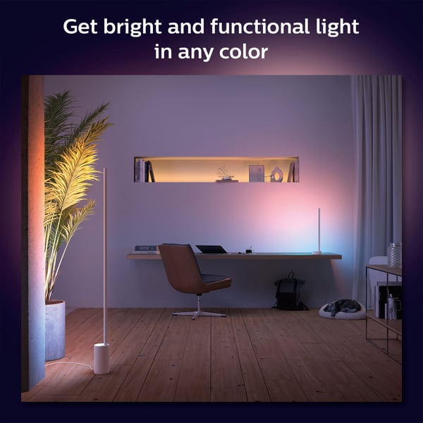 Philips Hue Gradient Signe bordlampe hvit/farge hvit