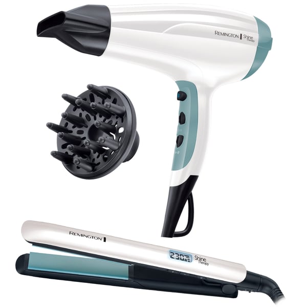 Remington Hårfön&Plattång S8500 Shine Th