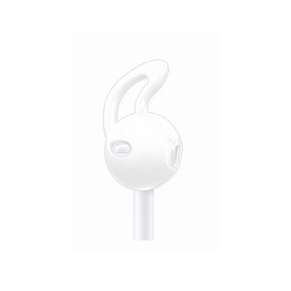 Gummihylse til Apple Airpods, Hvit