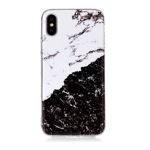 Marmor-etui til iPhone XS/X i delt design