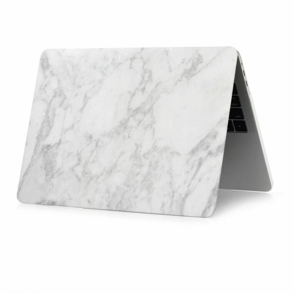 Hardplastdeksel til MacBook Pro 13,3" AA1706/A1708/A1989/A2159/A2289/A2251/A2338 Marble (hvit)