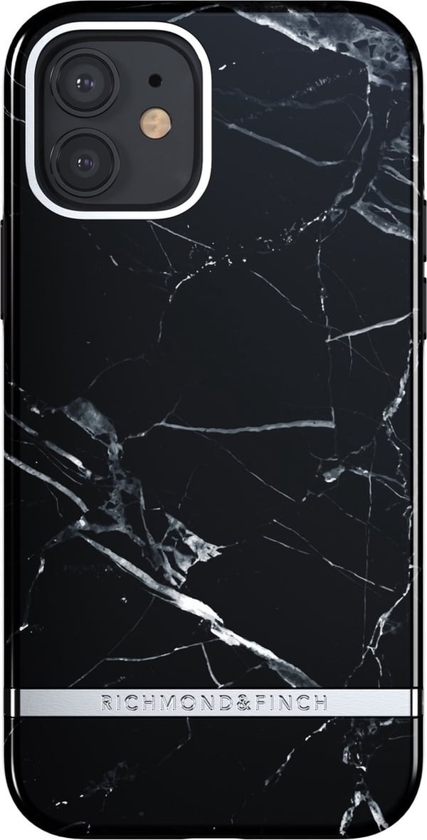 Richmond &amp; Finch iPhone 12/12 Pro Freedom-etui, svart marmor