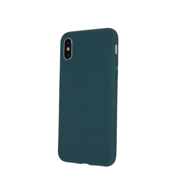 Matt TPU-etui til iPhone 16 Plus, skovgrøn