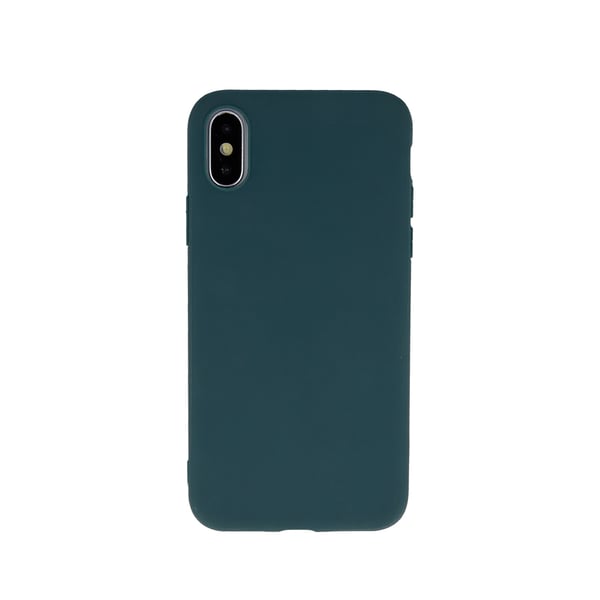 Matt TPU-etui til iPhone 16 Pro, skovgrøn