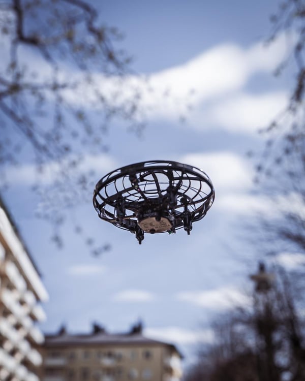 GADGETMONSTER UFO Drone, styr en UFO-drone med bare hendene
