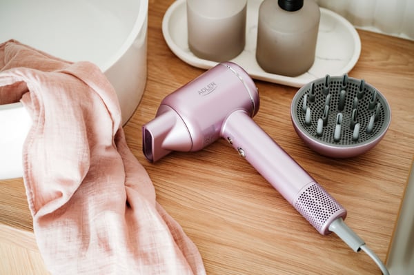 Adler AD 2270 Superspeed hårføner, rosa