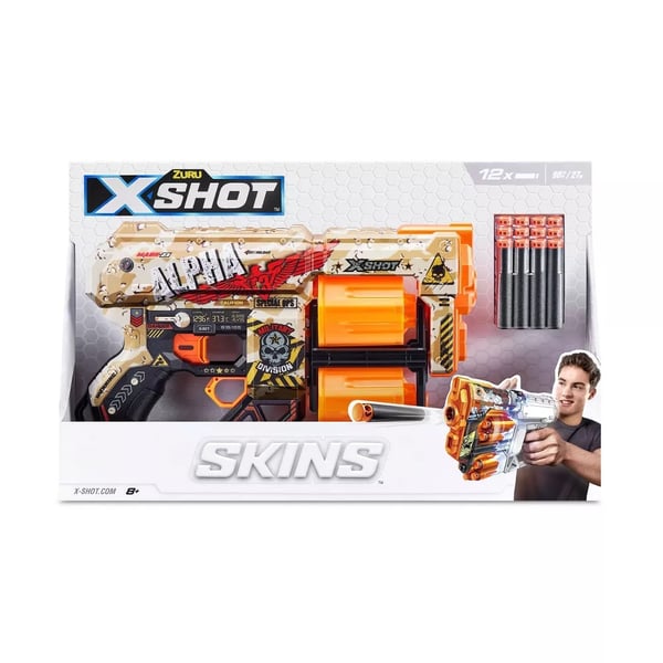 Zuru X-Shot Skins Dread Alpha Zone, Beige