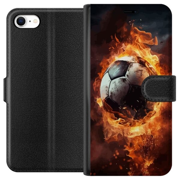 Lommeboketui til Apple iPhone 6s med Fotball motiv