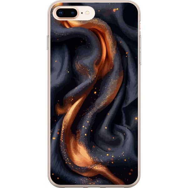 Mobildeksel til Apple iPhone 7 Plus med Brennende silke motiv