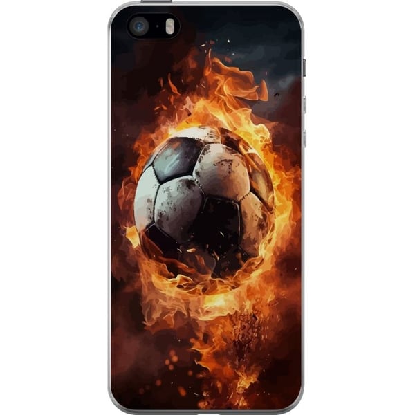 Mobildeksel til Apple iPhone SE (2016) med Fotball motiv