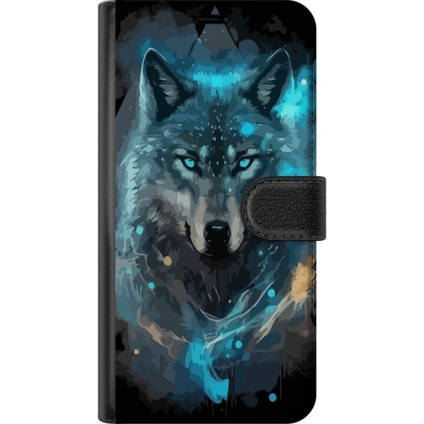 Lommeboketui til Apple iPhone XR med Ulve motiv