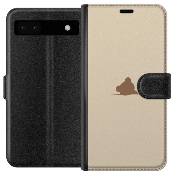Tegnebogsetui til Google Pixel 6a med Nalle motiv