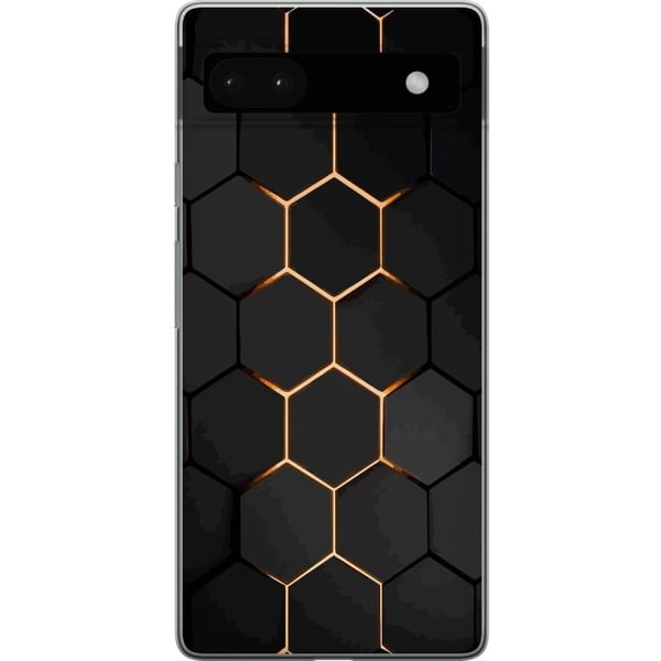 Mobildeksel til Google Pixel 6a med Luksuriøst Mønster motiv