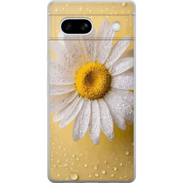 Mobilcover til Google Pixel 7a med Porcelænsblomst motiv