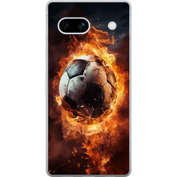 Mobilcover til Google Pixel 7a med Fodbold motiv