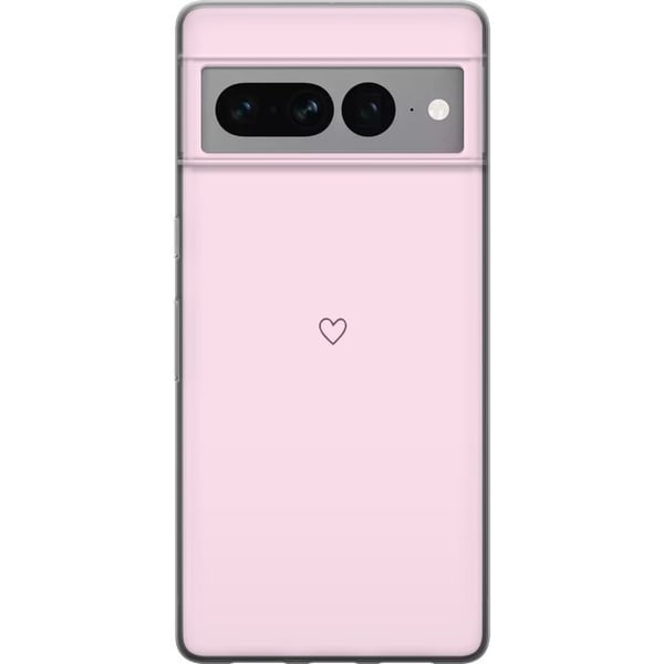 Mobilcover til Google Pixel 7 Pro med Hjerte motiv