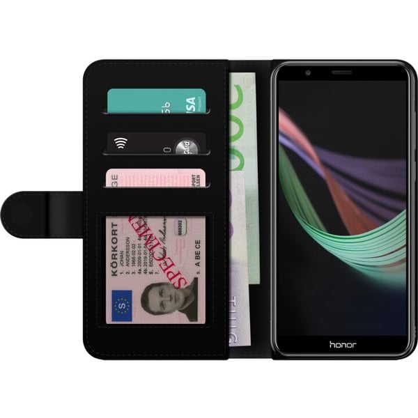 Lommeboketui til Huawei P smart med Blomster motiv
