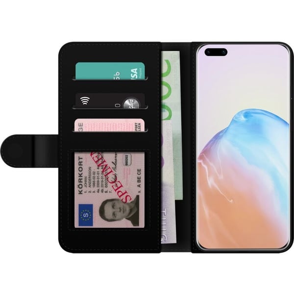 Lommeboketui til Huawei P40 Pro med Blomster motiv