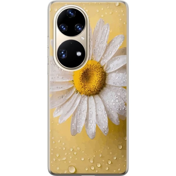 Mobilcover til Huawei P50 Pro med Porcelænsblomst motiv