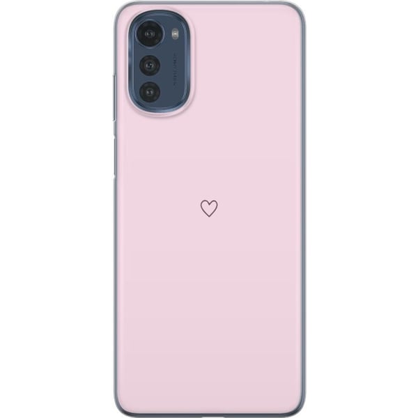 Mobildeksel til Motorola Moto E32s med Hjerte motiv