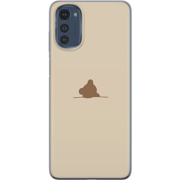 Mobilcover til Motorola Moto E32s med Nalle motiv