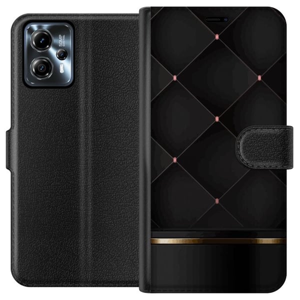 Lommeboketui til Motorola Moto G13 med Luksuslinje motiv