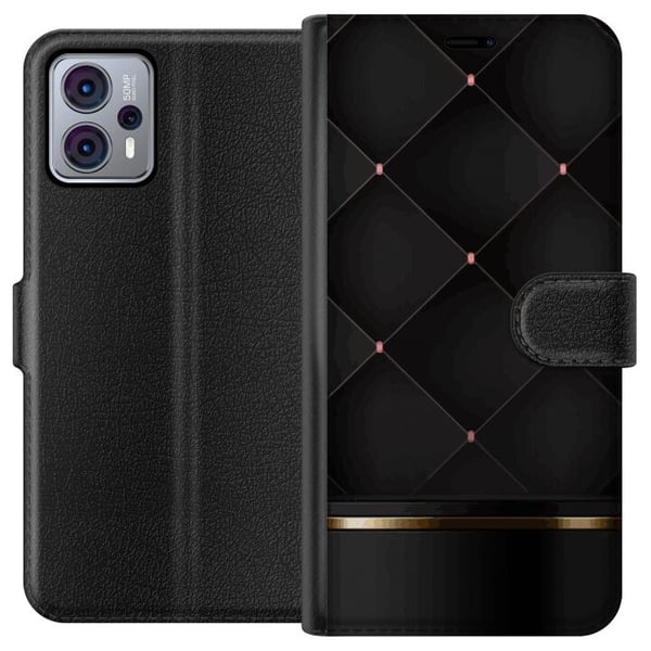 Lommeboketui til Motorola Moto G23 med Luksuslinje motiv