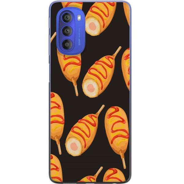 Mobildeksel til Motorola Moto G51 5G med Kyllinglår motiv