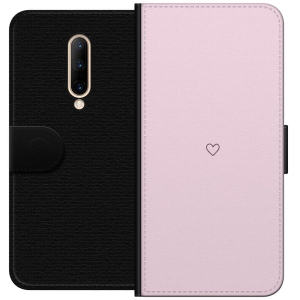 Tegnebogsetui til OnePlus 7 Pro med Hjerte motiv